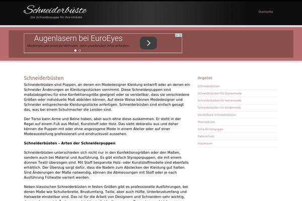 Encounters Lite theme site design template sample