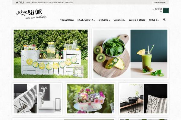 Valenti theme site design template sample