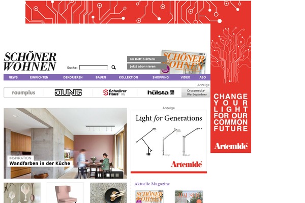 sw theme websites examples