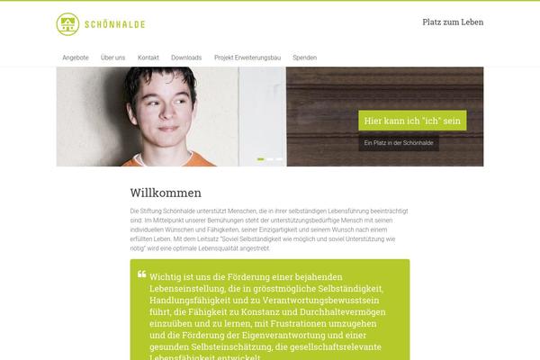 Accelerate theme site design template sample