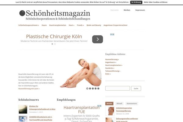 schoenheitsmagazin.at site used Eptonic