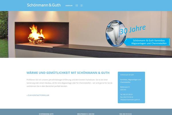 Adamos theme site design template sample
