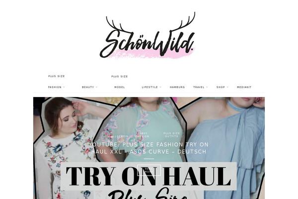 Redwood theme site design template sample