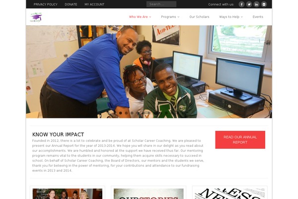 Site using Advanced iFrame plugin