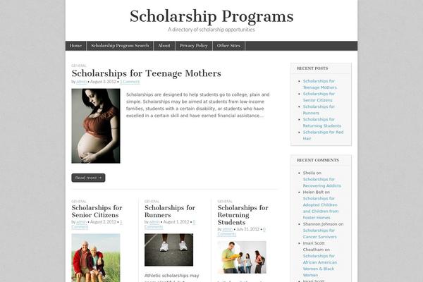 Magazine Basic theme site design template sample