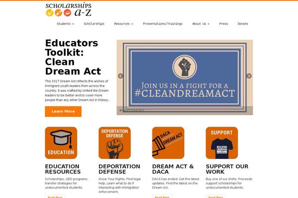 scholarshipsaz.org site used Skt-activism