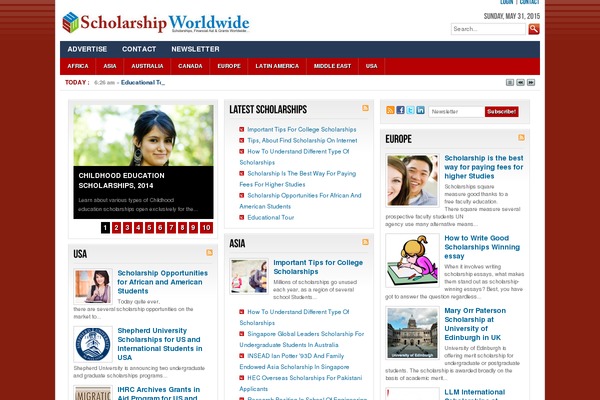 Bignews theme site design template sample