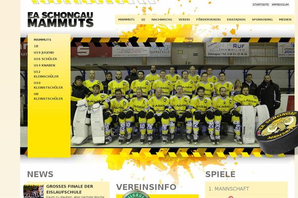 schongau-mammuts.de site used Eas