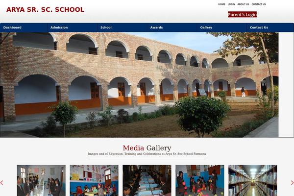 schoolarya.com site used Sisj