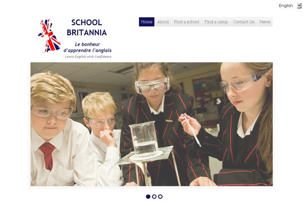 schoolbritannia.fr site used Theme1788