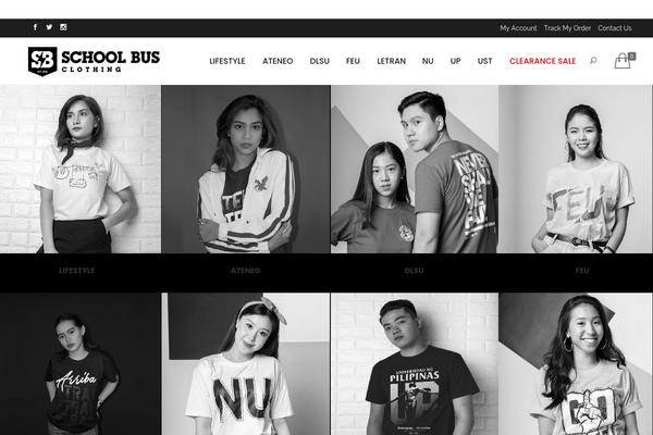 Composer-child theme site design template sample