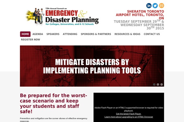Idconference theme site design template sample