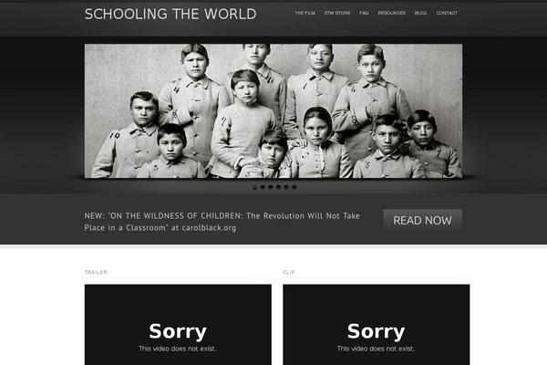 inFocus theme site design template sample