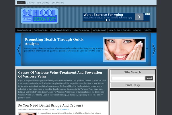 Epsilon theme site design template sample