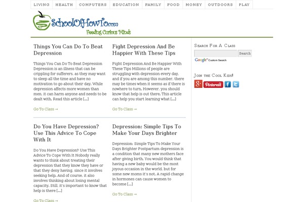 Thesis 1.8.4 theme site design template sample