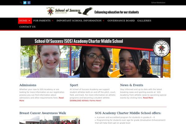 Campus theme site design template sample