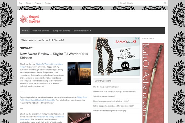 Volt theme site design template sample