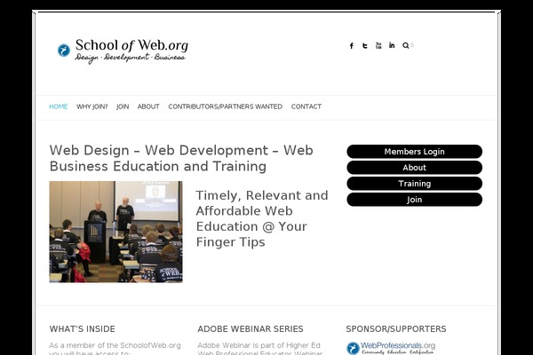 Attitude theme site design template sample