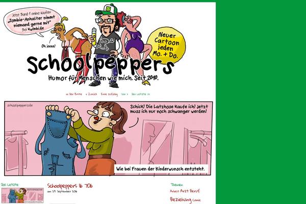 ComicPress theme site design template sample