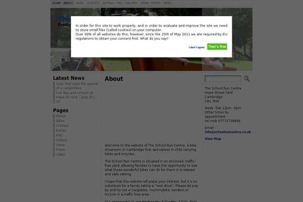 schoolruncentre.co.uk site used Atahualpa.3.2