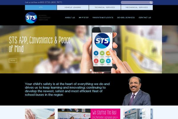 Sts theme site design template sample
