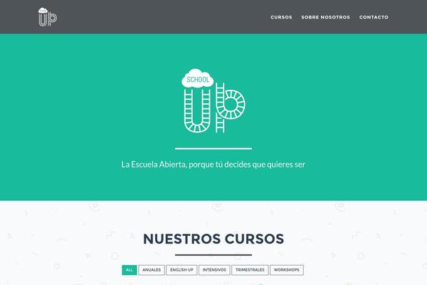 schoolup-escuela.com site used Ta-portfolio