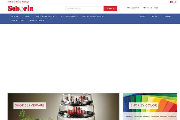 schorin.com site used Woocommerceprof