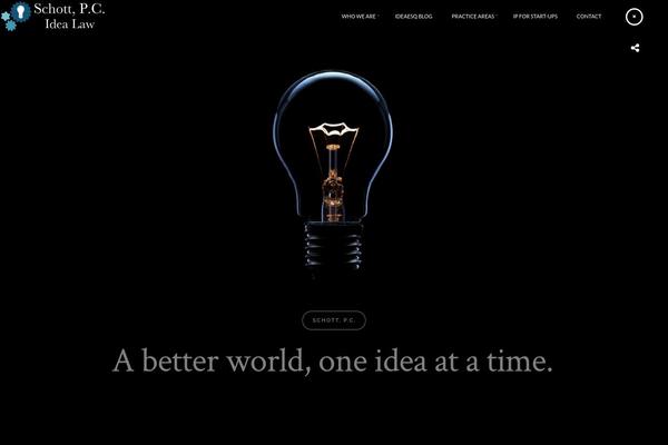 Darkroom theme site design template sample