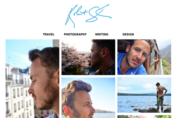 schradr.com site used Thesis 1.8.5