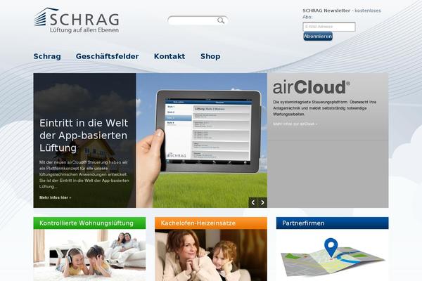 Site using Feature A Page Widget plugin