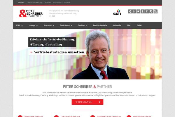 Clockwork theme site design template sample