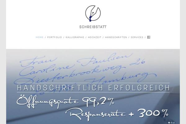 Hardy theme site design template sample