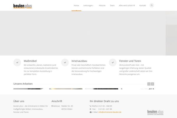 Astrum theme site design template sample