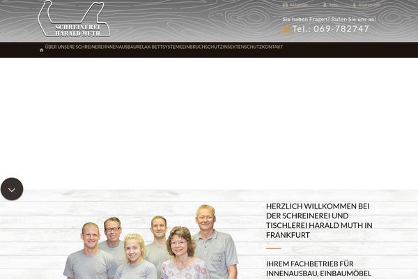 Limain theme site design template sample