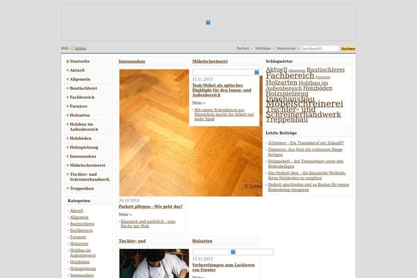 Portal theme site design template sample