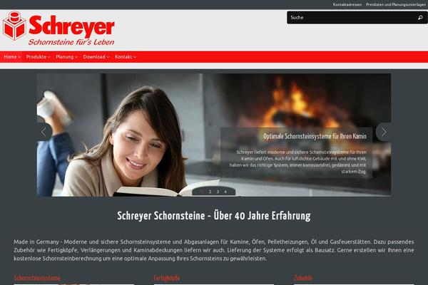 Thempera Child theme site design template sample