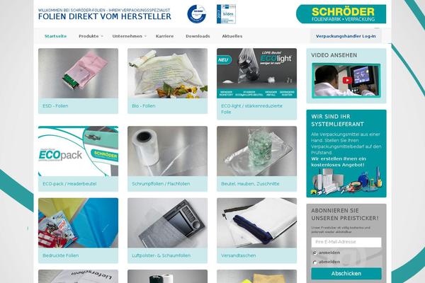 schroeder-folien.de site used Schroeder-folien