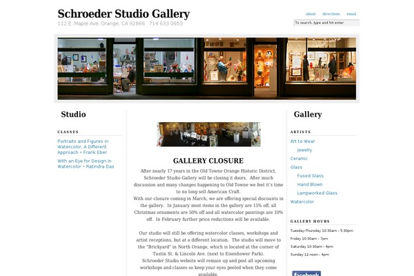 Neoclassical theme site design template sample