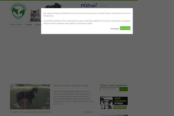 Impreza Child theme site design template sample