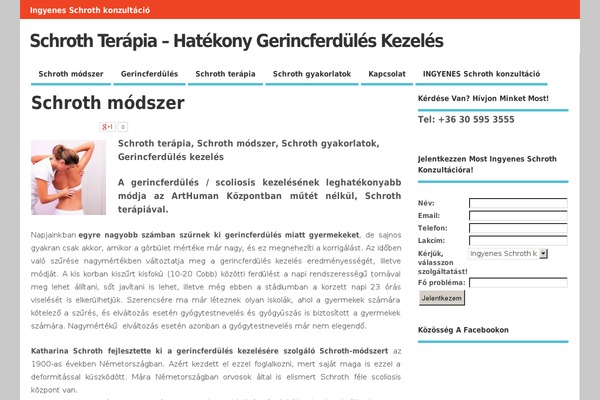 schrothterapia.hu site used MesoColumn
