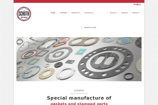 Stockholm theme site design template sample
