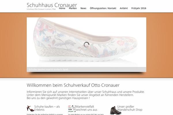 schuhhaus-cronauer.de site used Cronauer