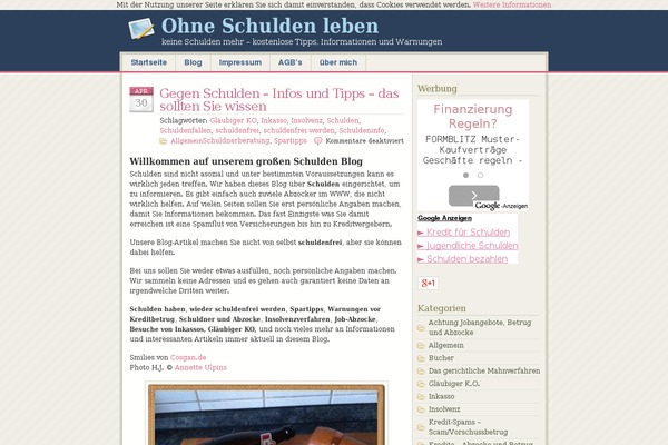 schuldeninfo24.de site used Freshwp-pro