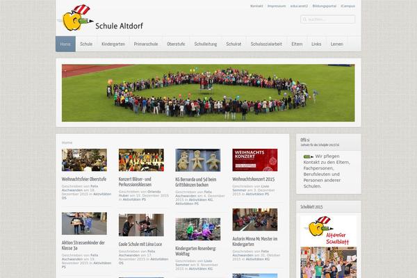 Sync theme site design template sample