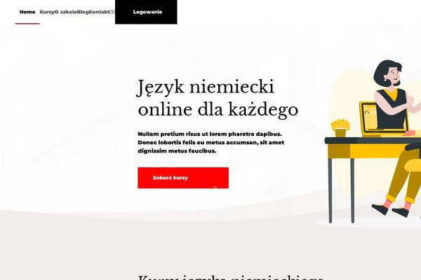 Schule theme site design template sample
