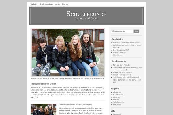schulfreunde.de site used Lifestyle