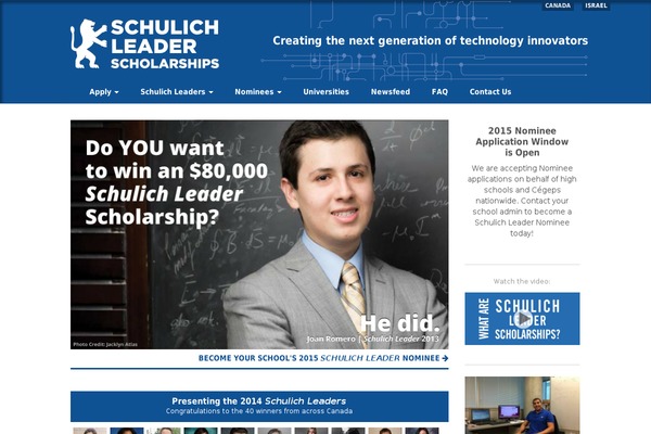 schulichleaders.com site used Schulichleaders