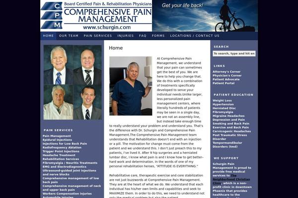 Thesis 1.7 theme site design template sample