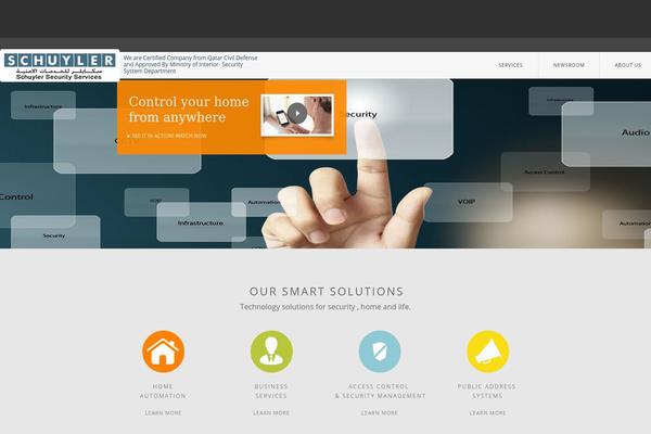 San theme site design template sample