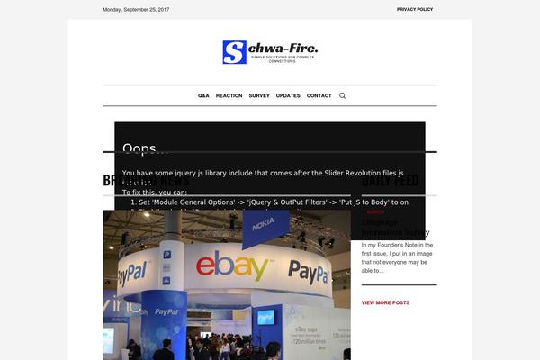 Site using Kiwi-social-share plugin